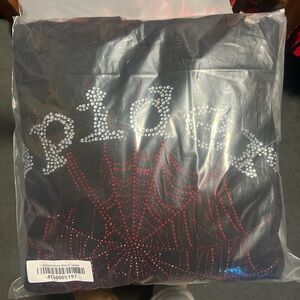 Red & Black Sp5der Hoodie